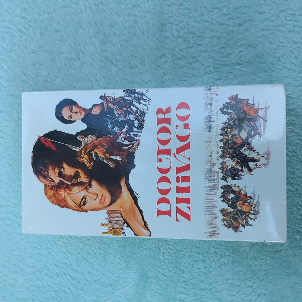 Doctor Zhivago VHS 2 tape set new in original wrap